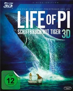 Offres 🎁 Life Of Pi - Schiffbruch Mit Tiger (2012) (Blu-ray 3D + Blu-ray + DVD) 🧨