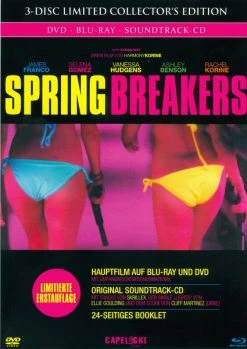 Remise ⌛ Spring Breakers (2013) (Limited Collector's Edition, Mediabook, Blu-ray + DVD + CD) 🎉