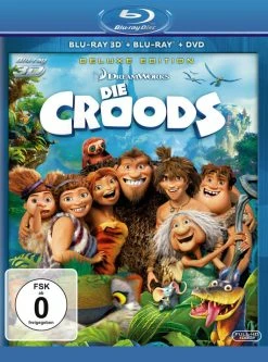 Sortie 😉 Die Croods (2013) (Blu-ray 3D (+2D) + DVD) 👍