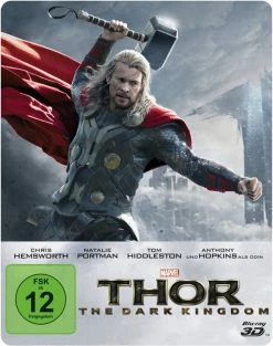 Tout neuf 🌟 Thor 2 (2013) (Limited Edition, Steelbook, Blu-ray 3D + Blu-ray) 🥰