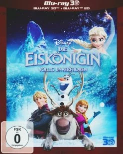 Budget 🔔 Die Eiskönigin - Völlig Unverfroren (2013) (Blu-ray 3D + Blu-ray) 🌟