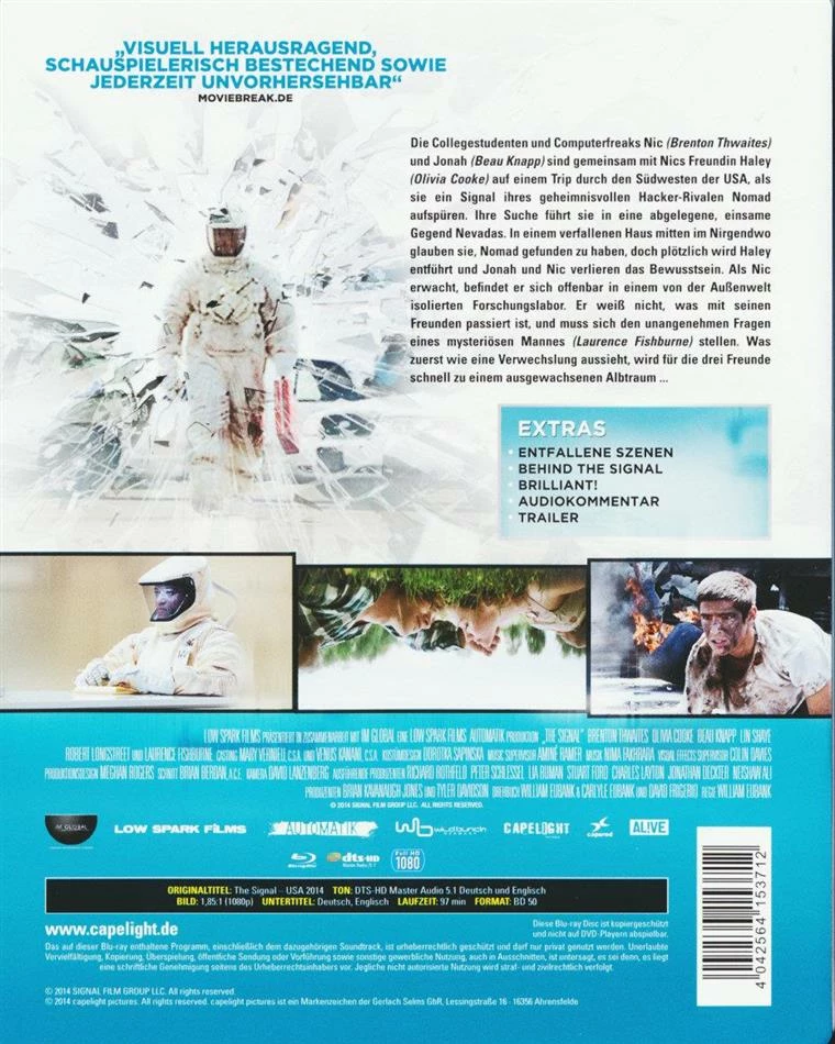 De gros 🎁 The Signal (2014) (Steelbook) 👏 2 De gros 🎁 The Signal (2014) (Steelbook) 👏 – Image 2